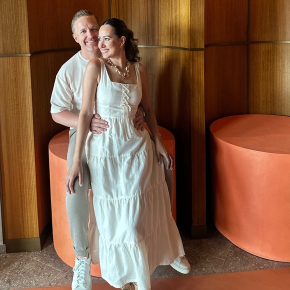 PAIGE Women's Ophella Cream Dress Size 2 - Picture 1 of 7